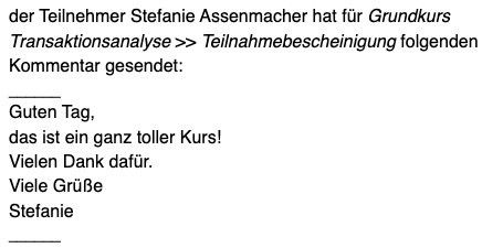 Testimonial Testimonial